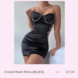 Vanilla Bella cut out Dress